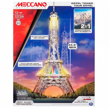 Игрушка Meccano Эйфелева башня из двух моделей