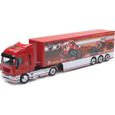 Трейлер-контейнер Iveco Stralis Ducati MotoGP в масштабе 1:43