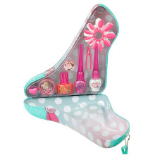 Barbie Игровой набор детской декоративной косметики в туфельке зел.